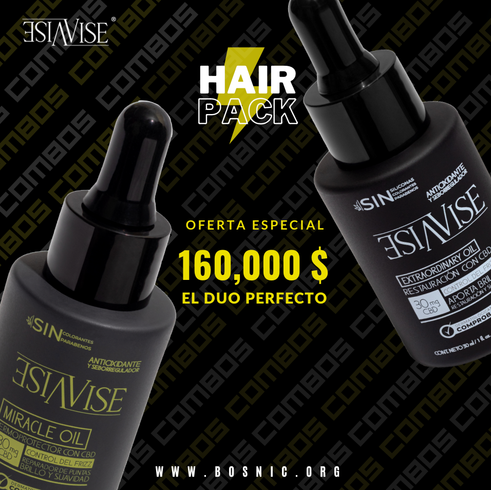 Hair Pack: Aceite Extraordinary y Aceite Miracle de VISE®