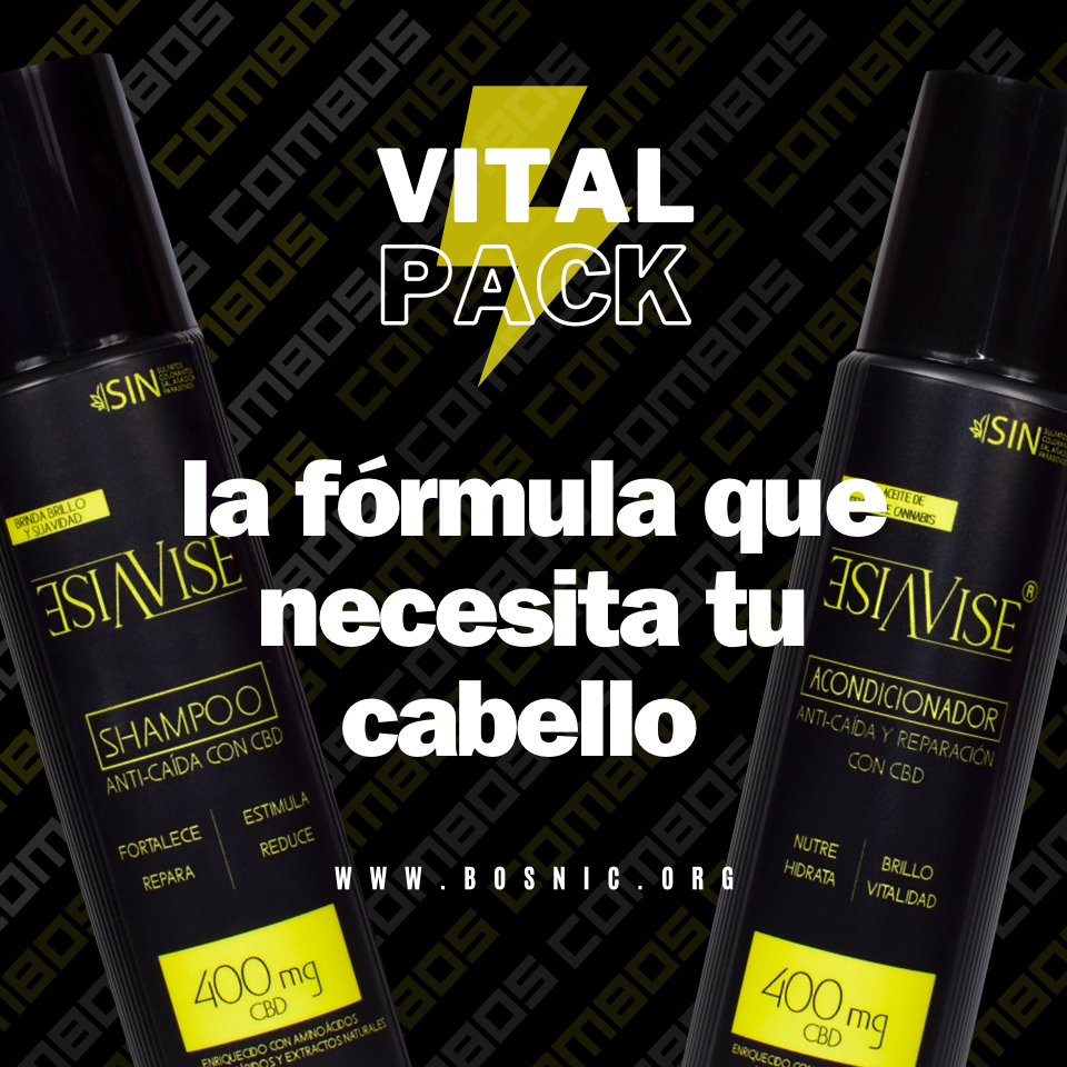 Vital Pack: Shampoo y Acondicionador 415 ml de VISE®